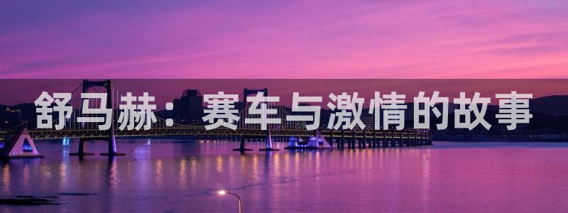 米兰体育官网下载平台：舒马赫：赛车与激情的故事