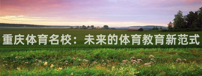 米兰体育官方正版app开户：重庆体育名校：未来的体育