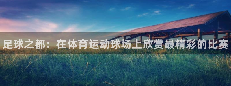 米兰体育官网下载平台注册要钱吗安全吗：足球之都：在体